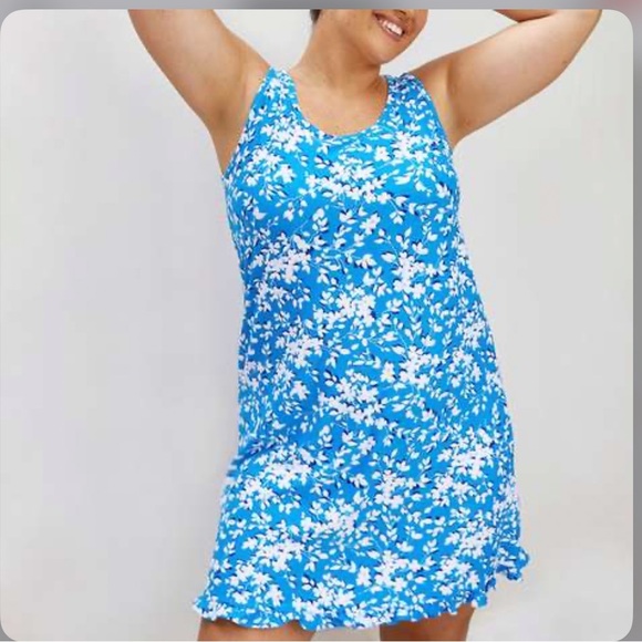 DRAPER JAMES Ruffle Nightie Gown Size Plus 16-22 - Picture 1 of 11